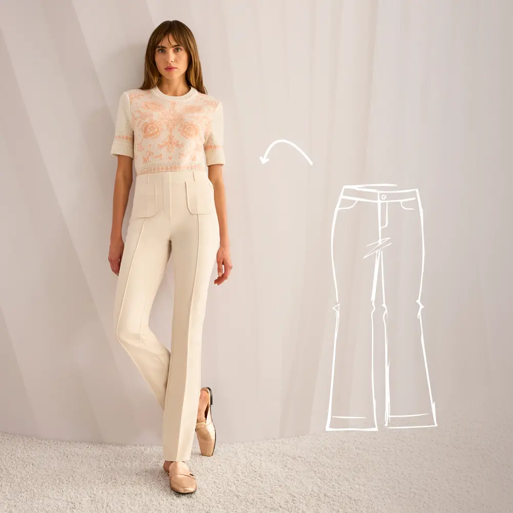 Feminine Fit Pants