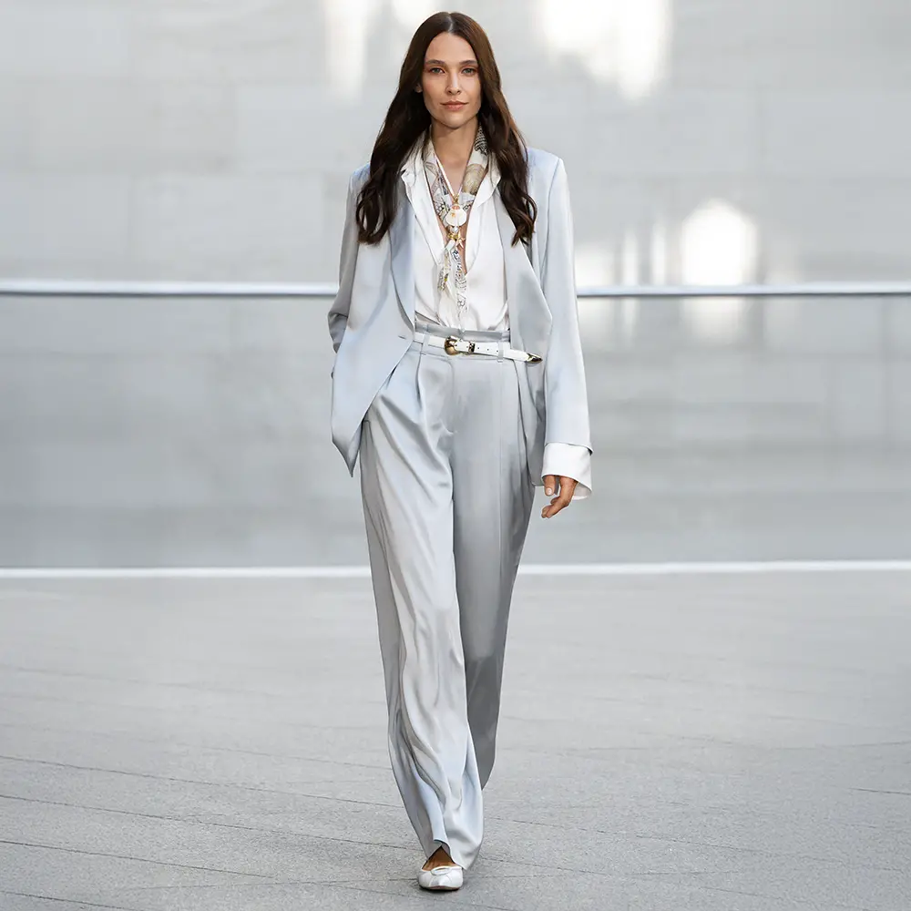 Metallic Silver Look