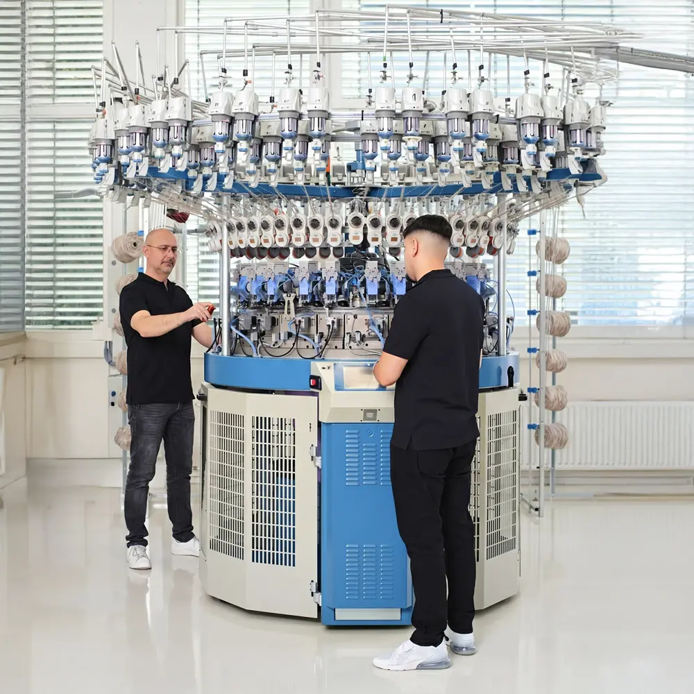 Innovative knitwear park at the headquarters in Bodelshausen