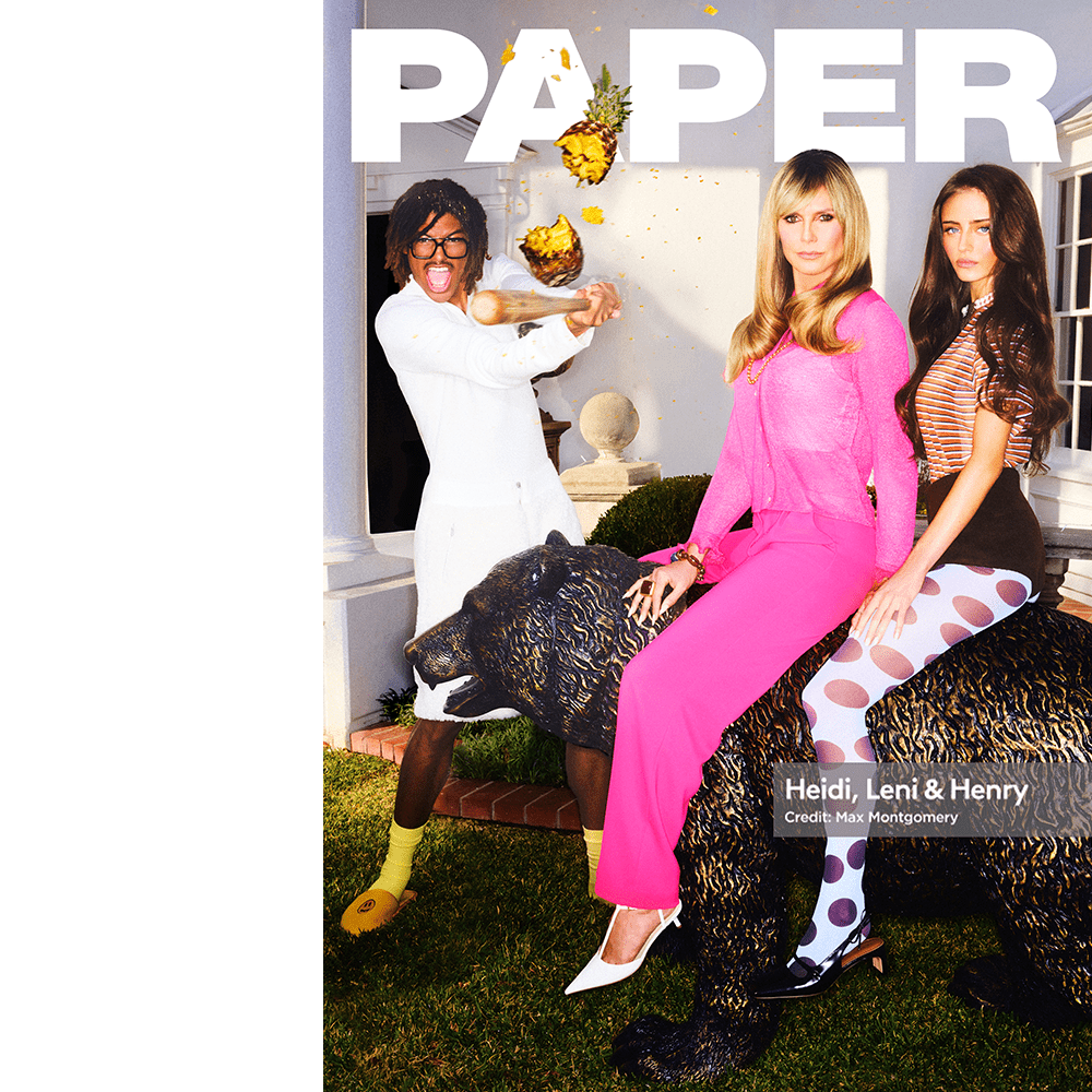 Heidi Klum in Paper Magazine