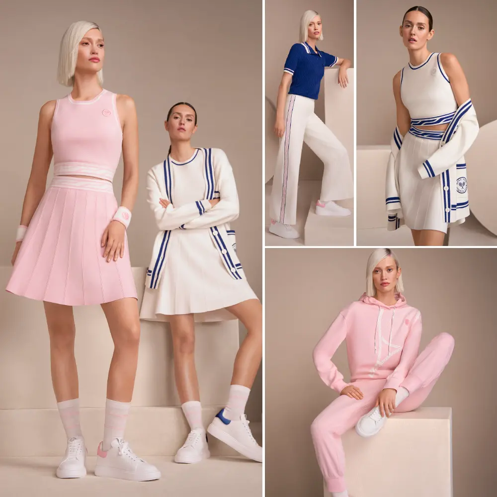 Looks aus der Tennis Kollektion