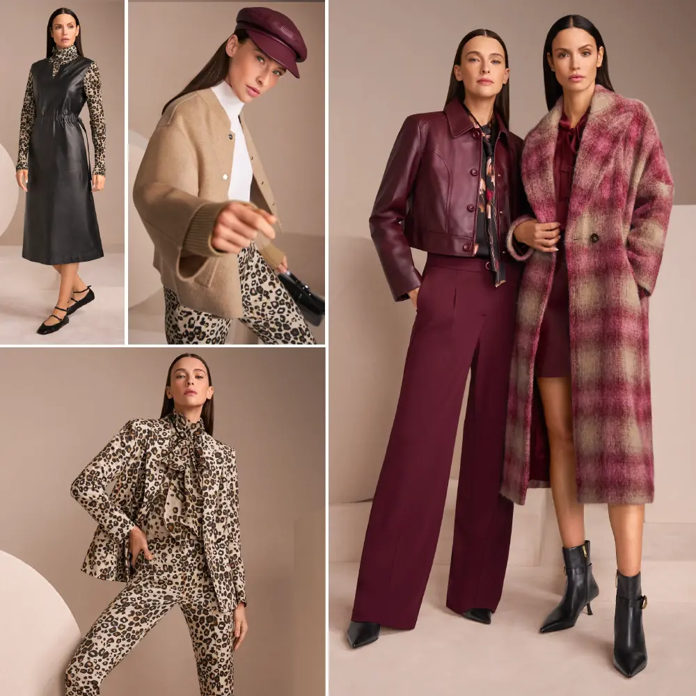 Looks uit de Feminine Rigour collectie