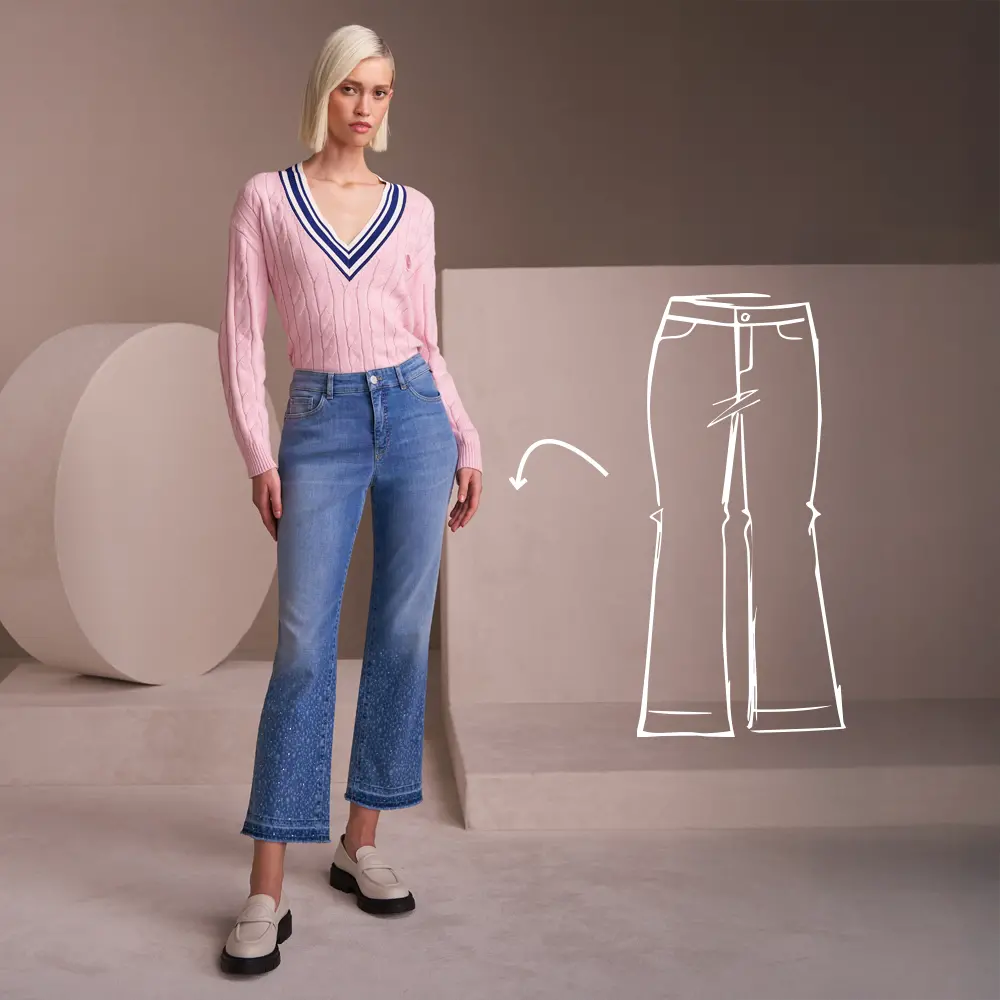 Feminine Fit Pants