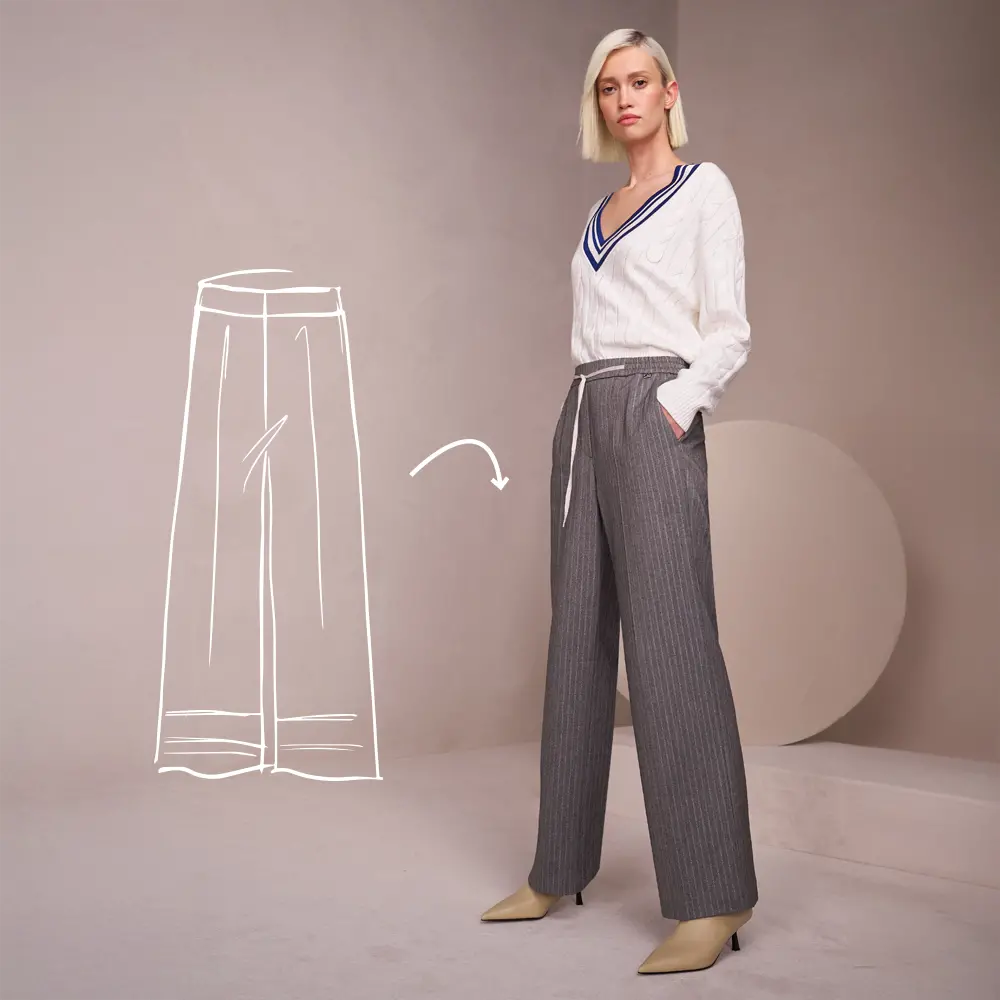 Wide Fit Pants