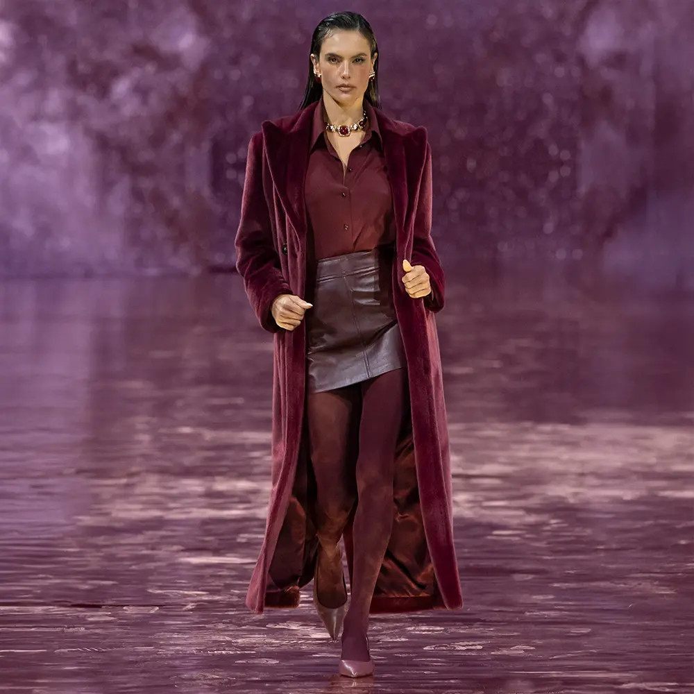 Burgundy Look
