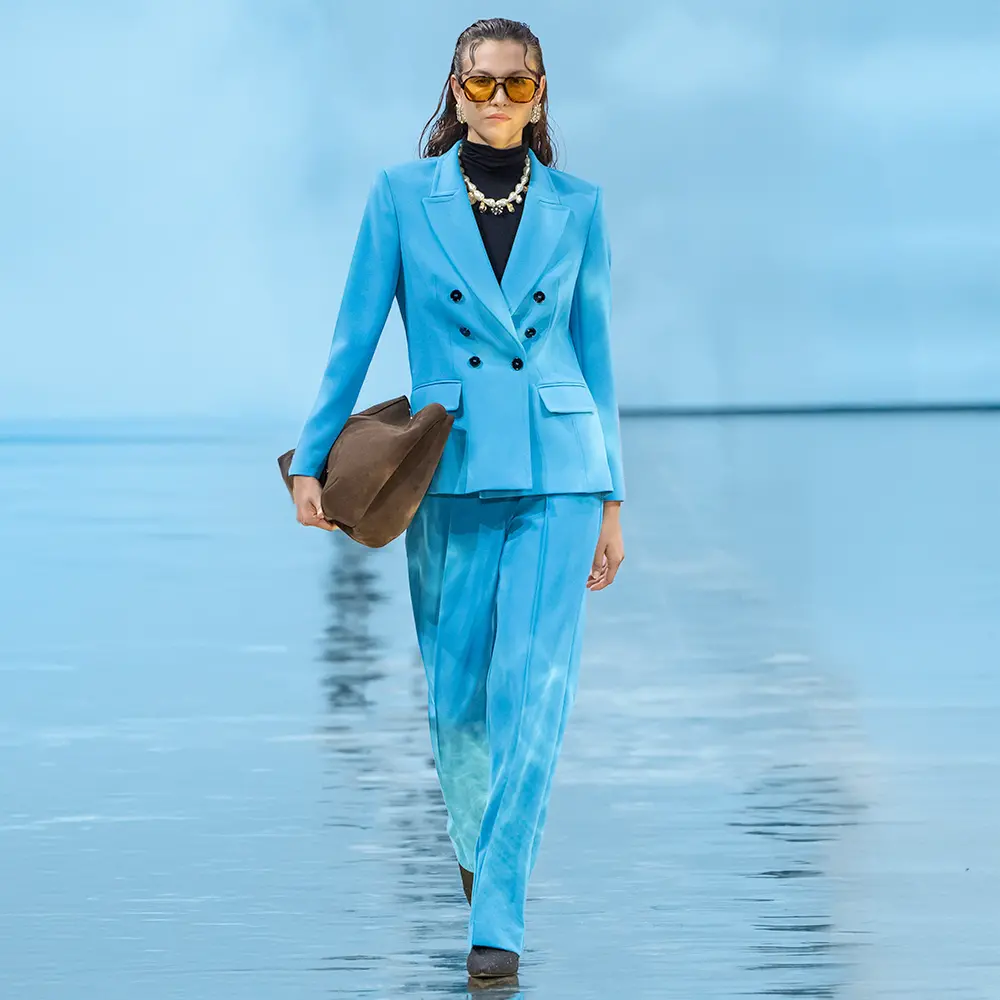 Ice Blue Look