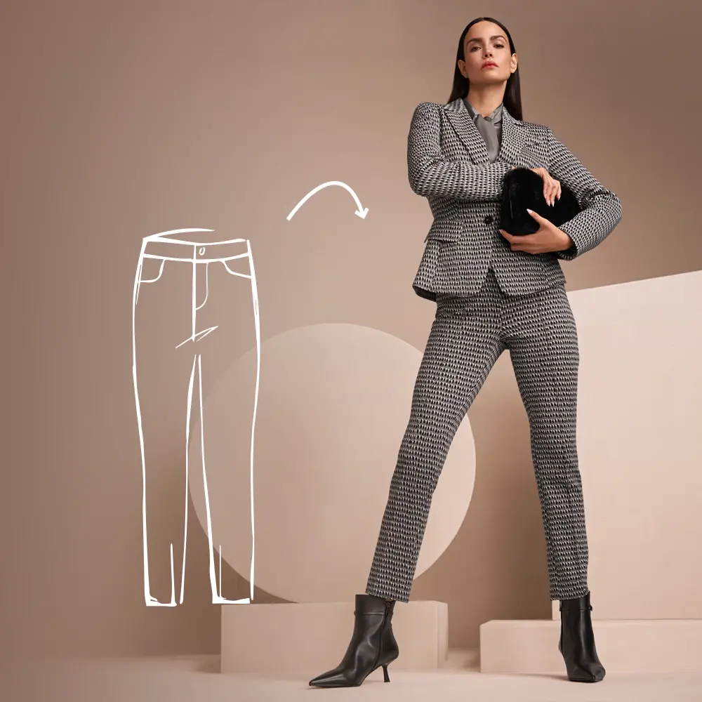 Slim Fit Pants