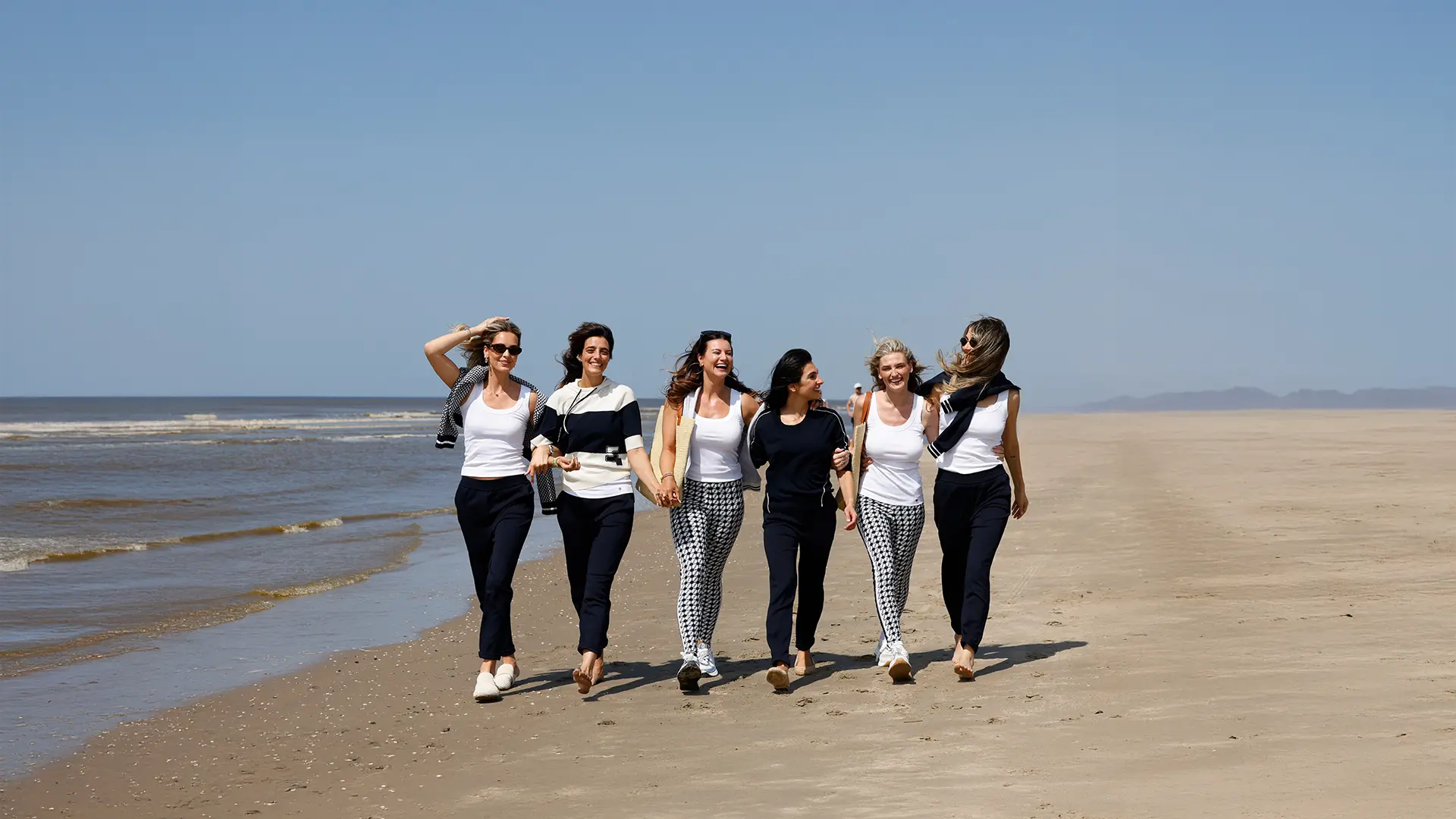 Influencers on the beach in Noordwijk