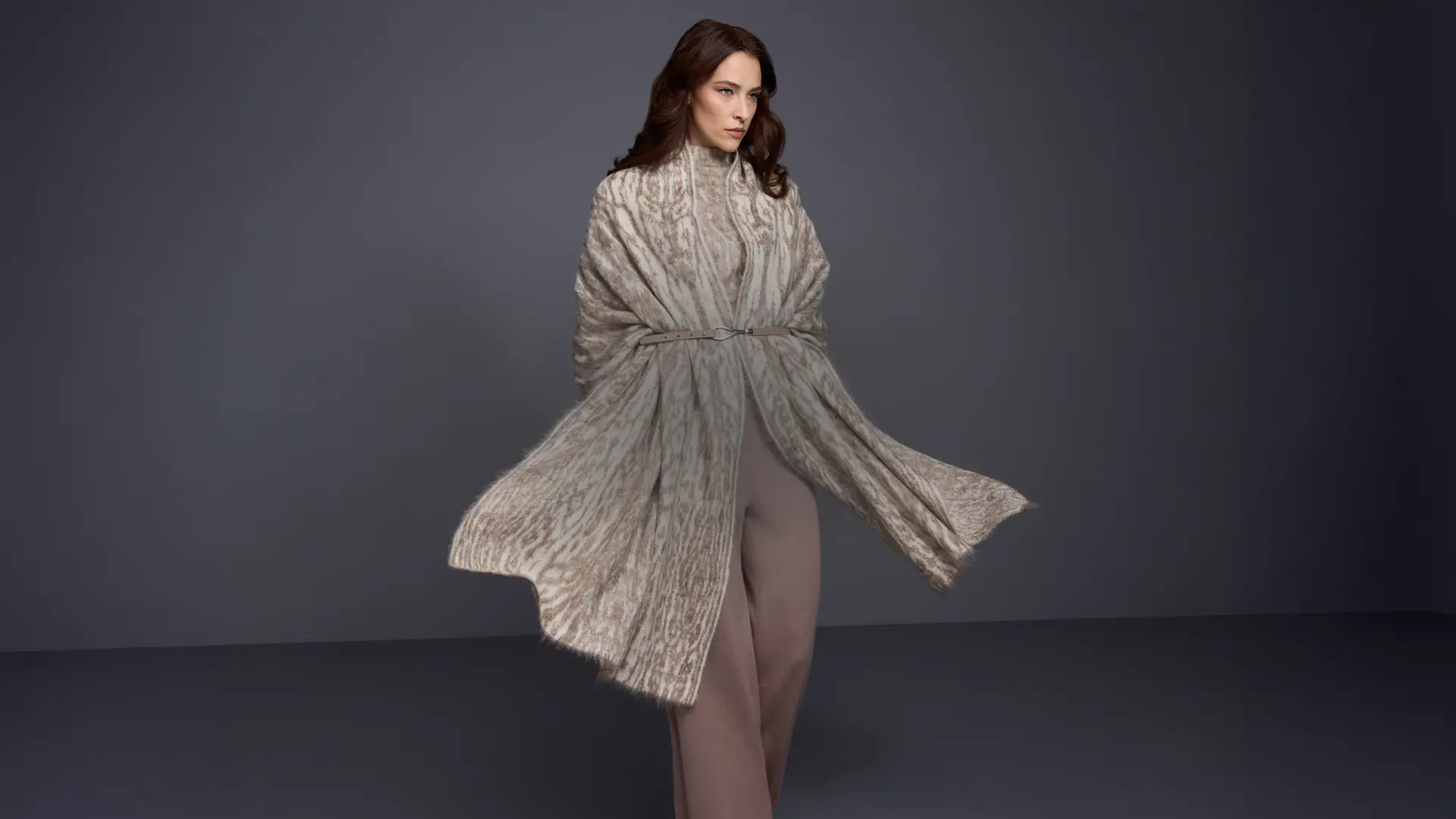 ‘Knitted in Germany’ ozelot shawl