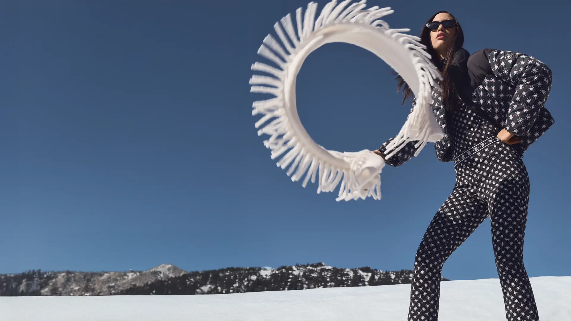 Knuffelige, dikke sjaal van een hoogwaardig alpacamengsel 