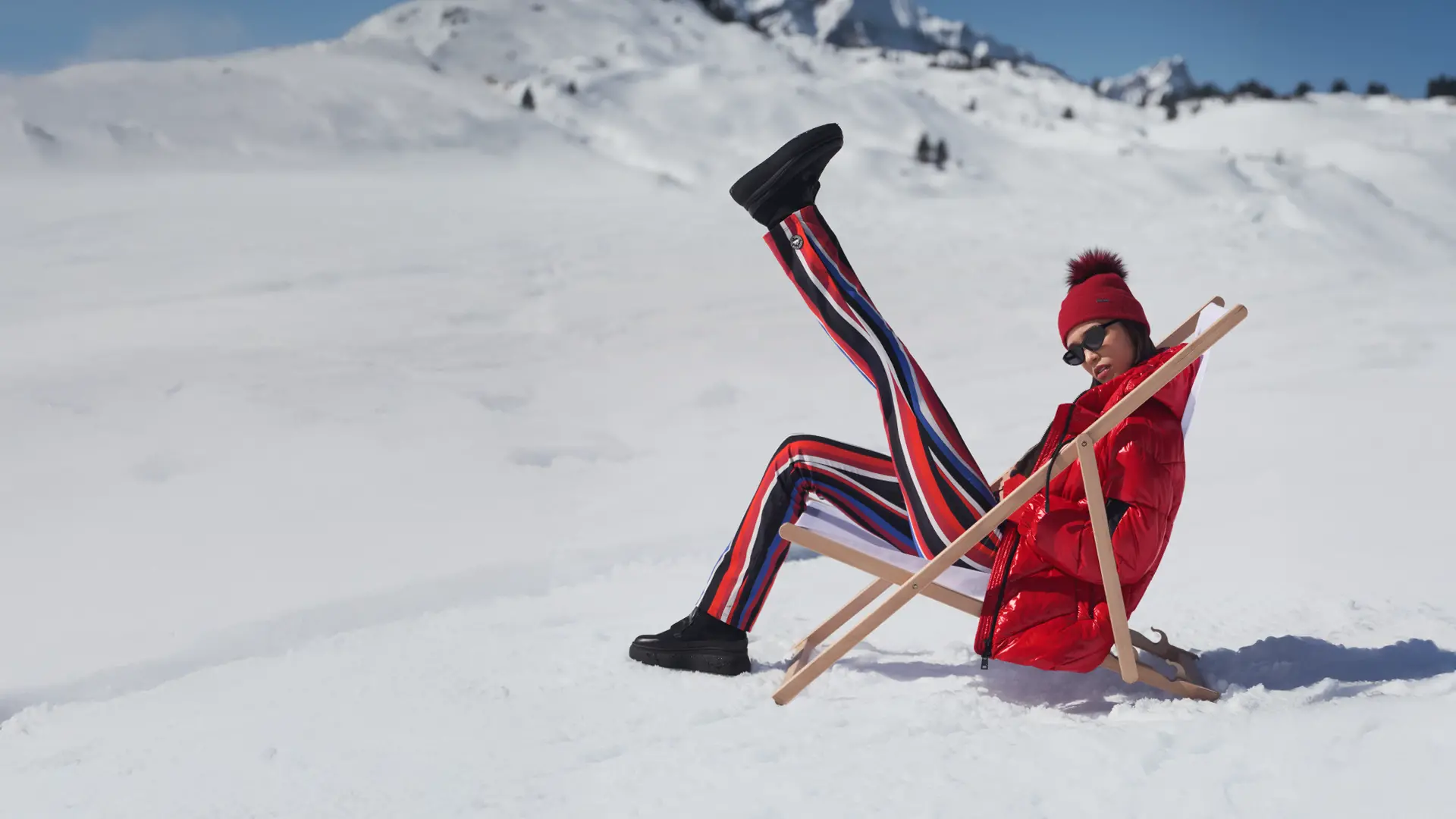 Aansluitende broek van elastisch technostretch voor maximaal comfort 