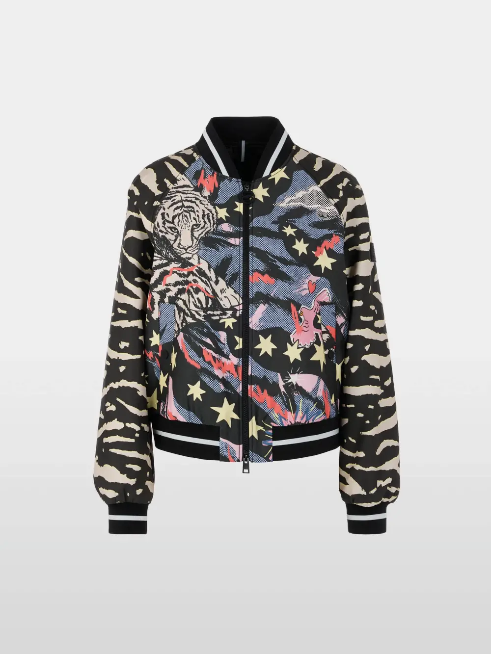 Blouson à imprimé bande dessinée