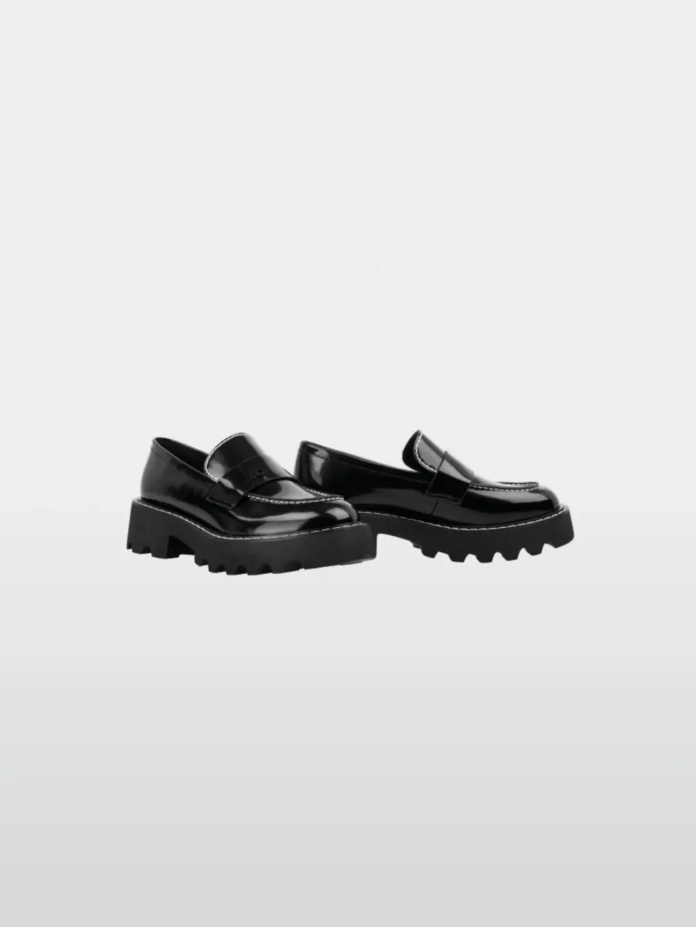 Loafers with chunky soles