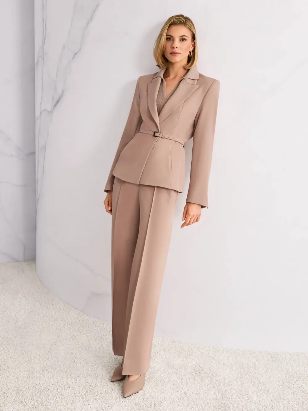 WAHSINGTON wide-fit pull-on trousers