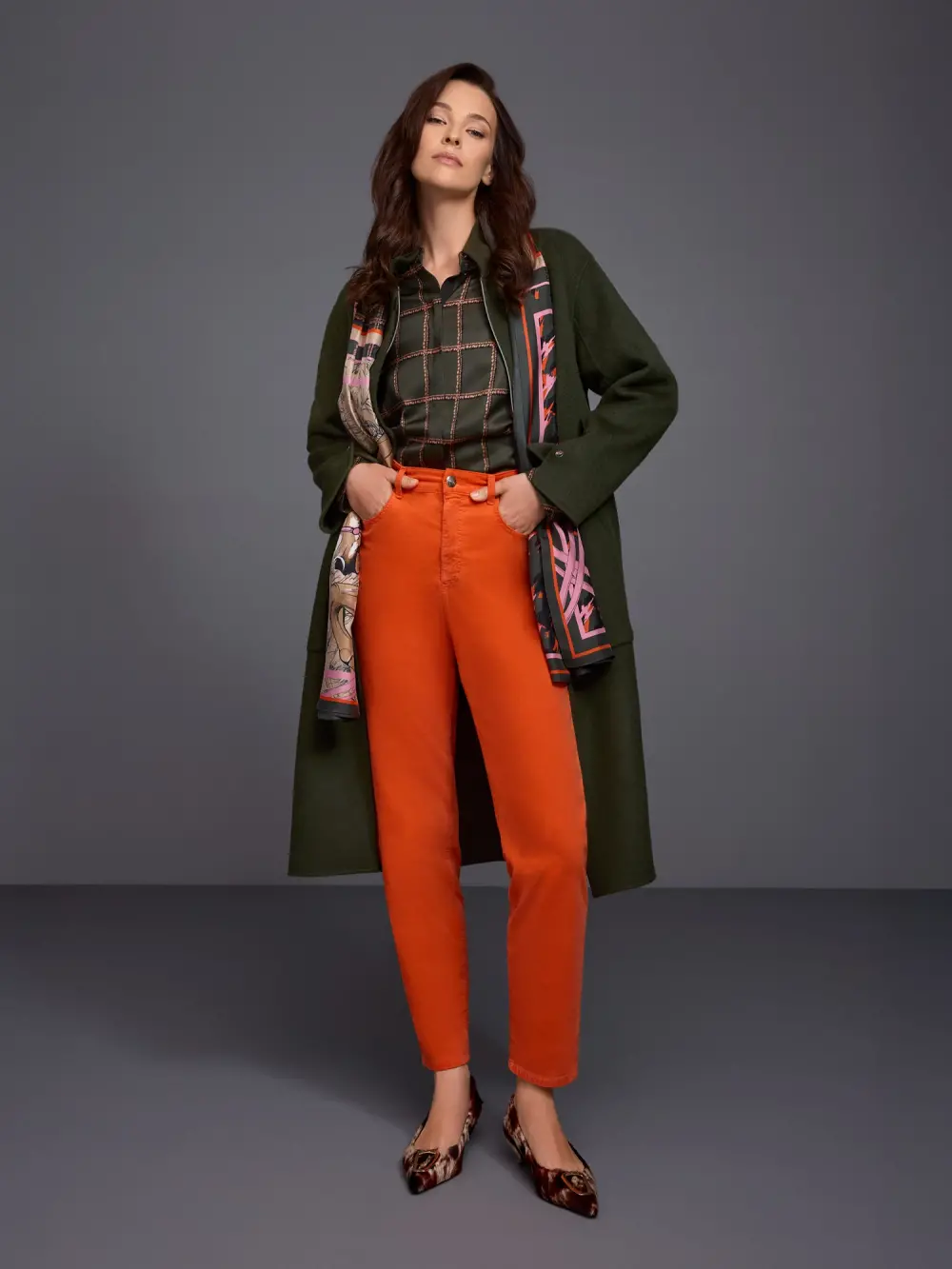 FEURA velvet trousers