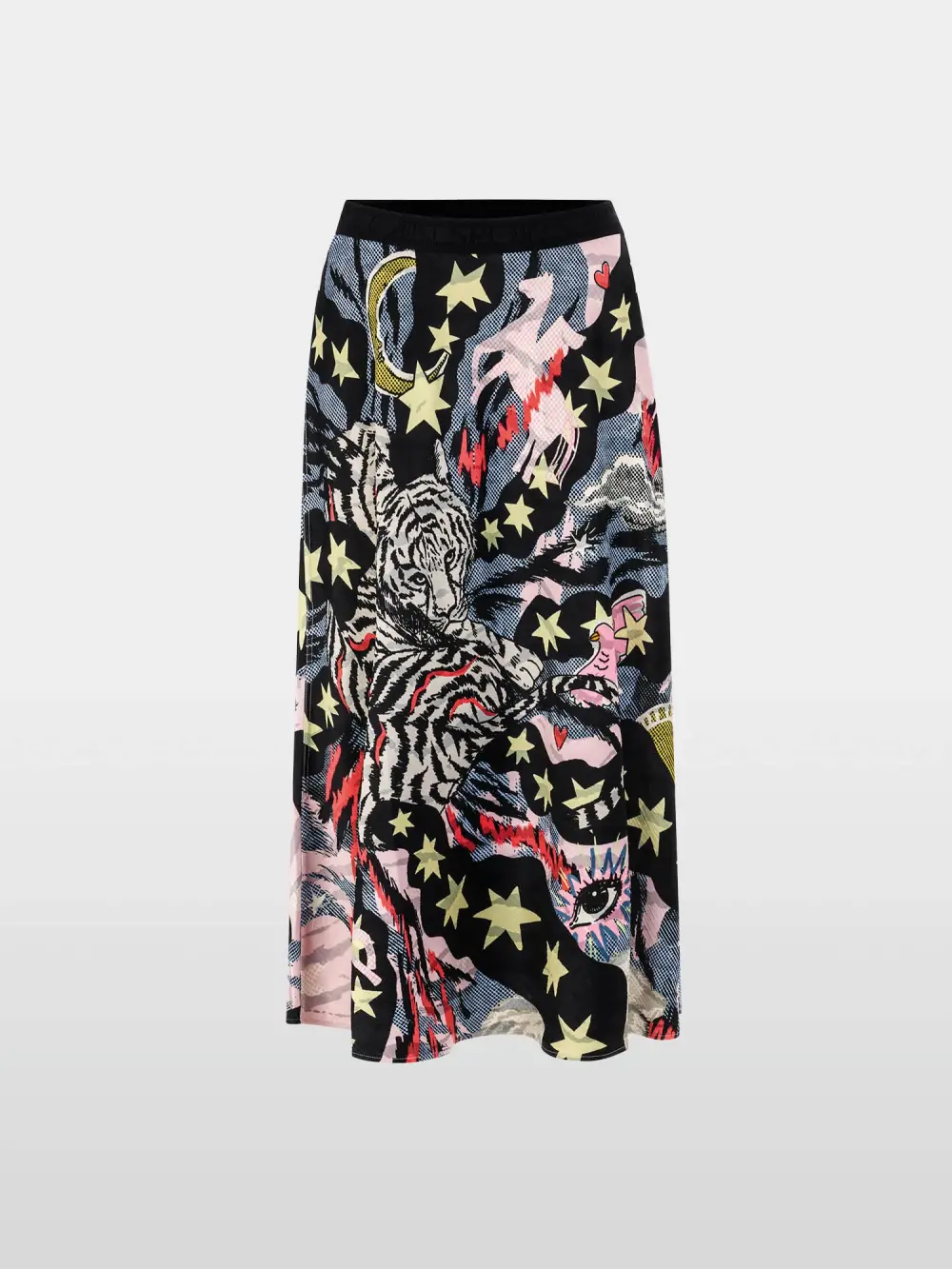 Jupe réversible avec imprimé