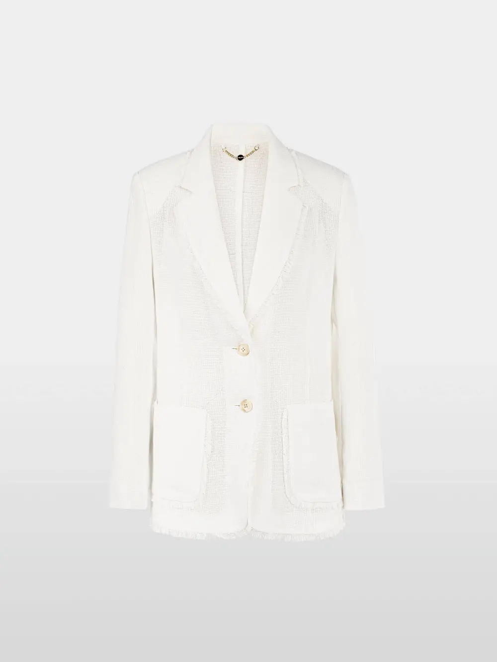 Summer blazer made of linen and viscose