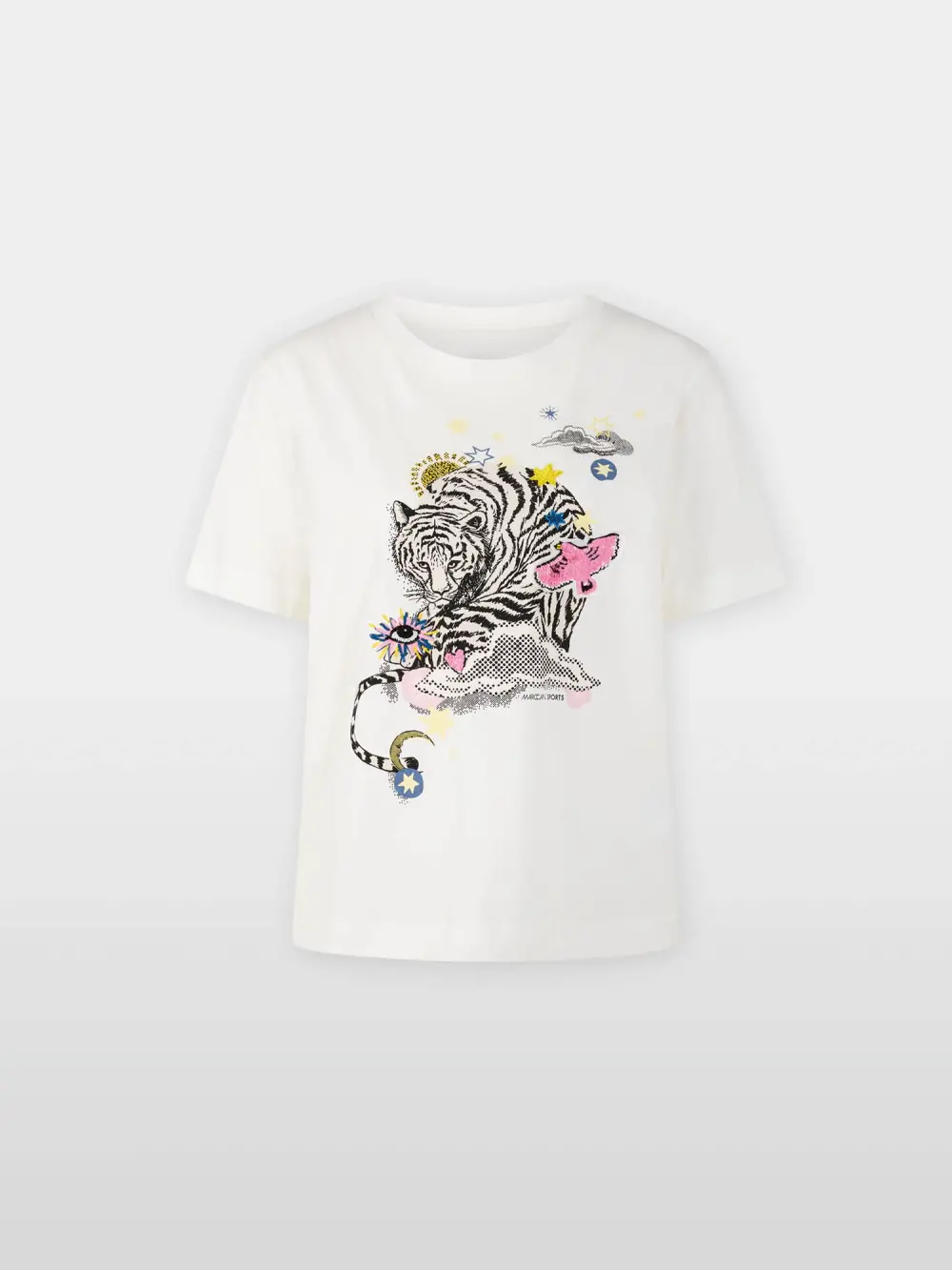 T-shirt avec applications