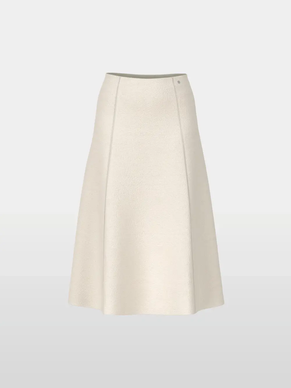 Knitted in Germany boiled wool skirt
