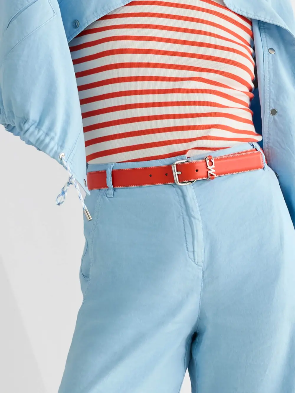 Classic leather belt