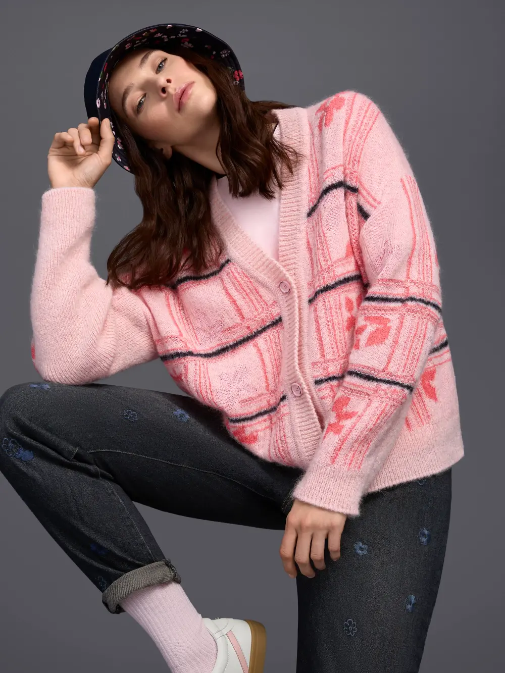 Cardigan tricoté en Allemagne