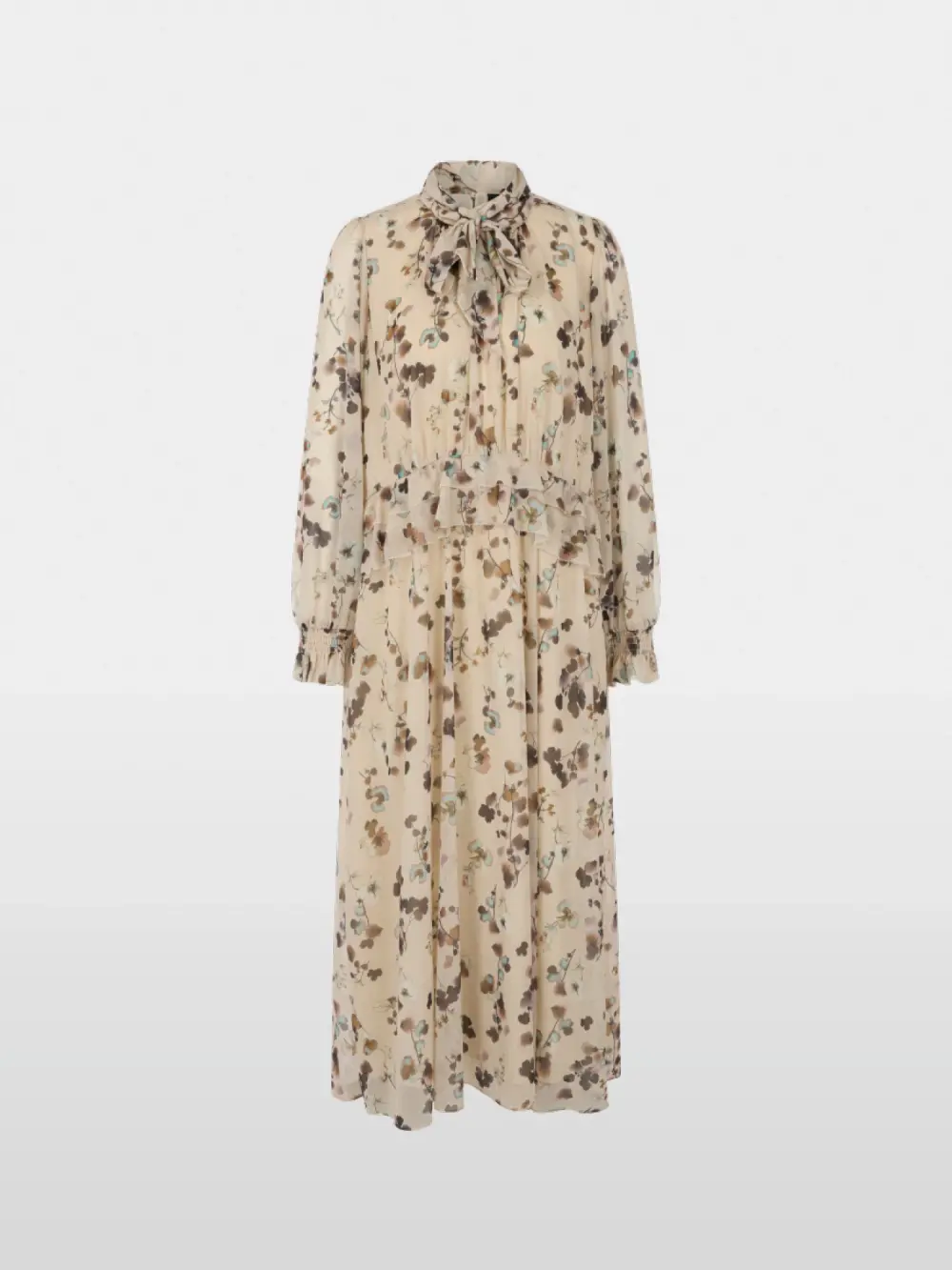 Robe à fleurs avec volants