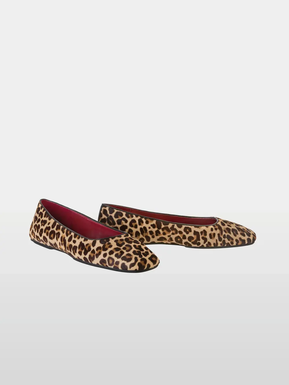 Ballerines Leo avec fourrure de poney