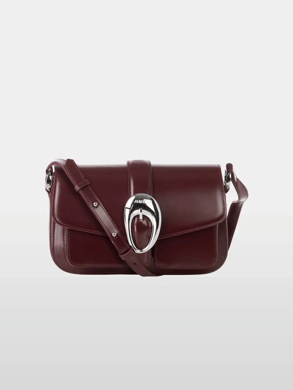 Sac à bandoulière élégant avec boucle logo