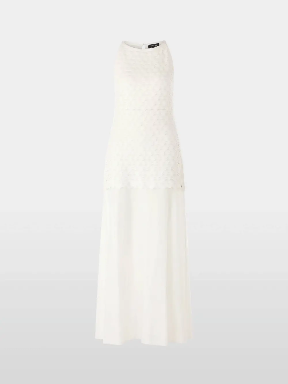 Viscose maxi knit dress