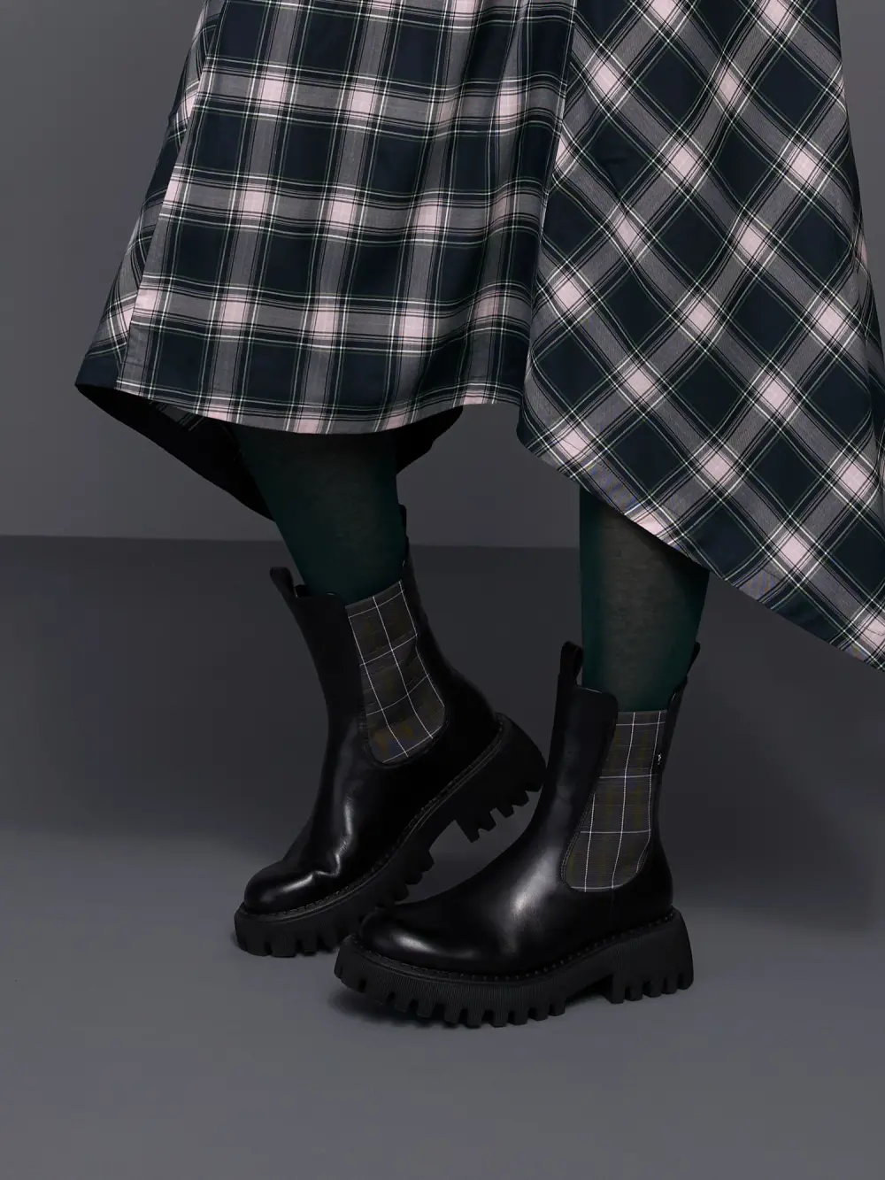 Bottes Chelsea en cuir de veau