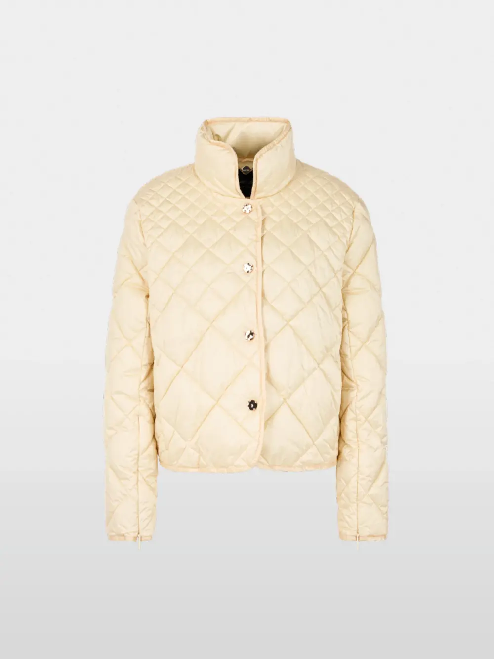 Veste matelassée à boutons décoratifs
