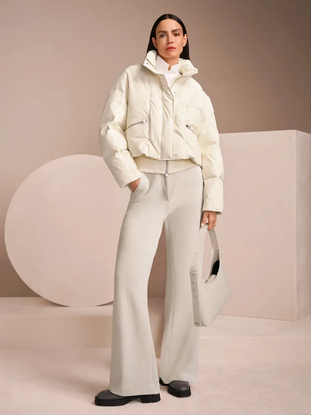 WELKOM wide corduroy trousers