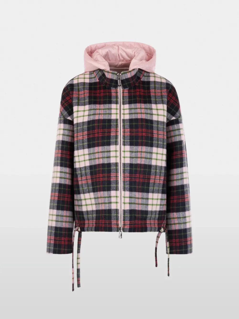 Veste réversible avec capuche matelassée