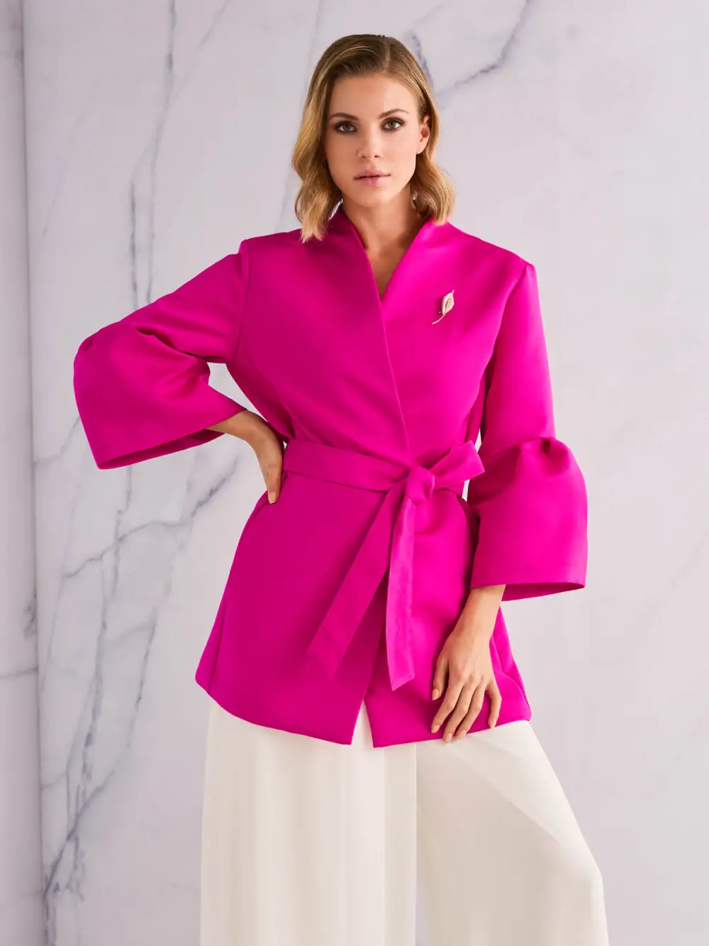 Elegant couture coat