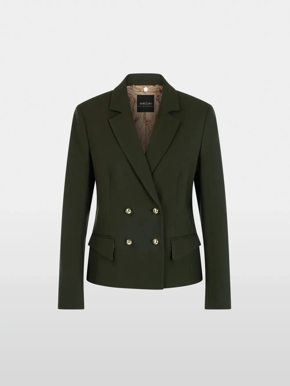 Fitted double-breasted blazer