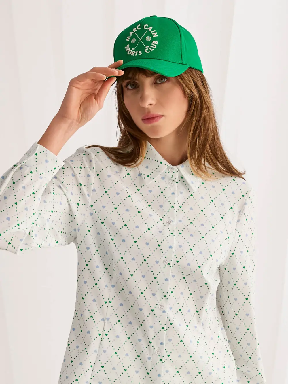 Cap with Marc Cain Sports Club logo