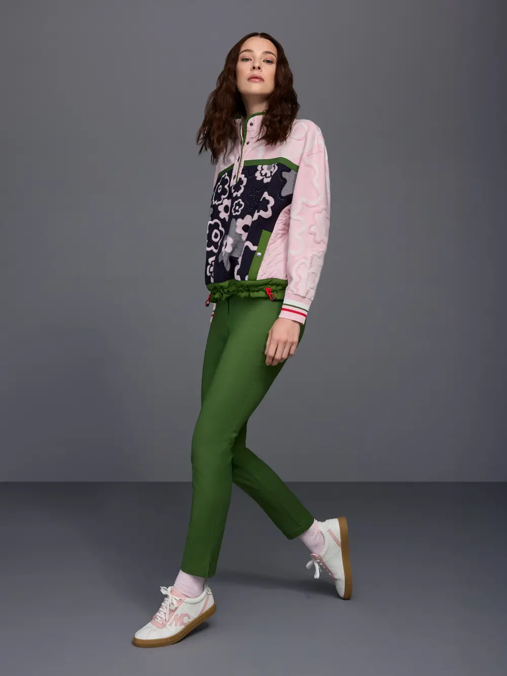 Pantalon en tissu SILEA, coupe slim