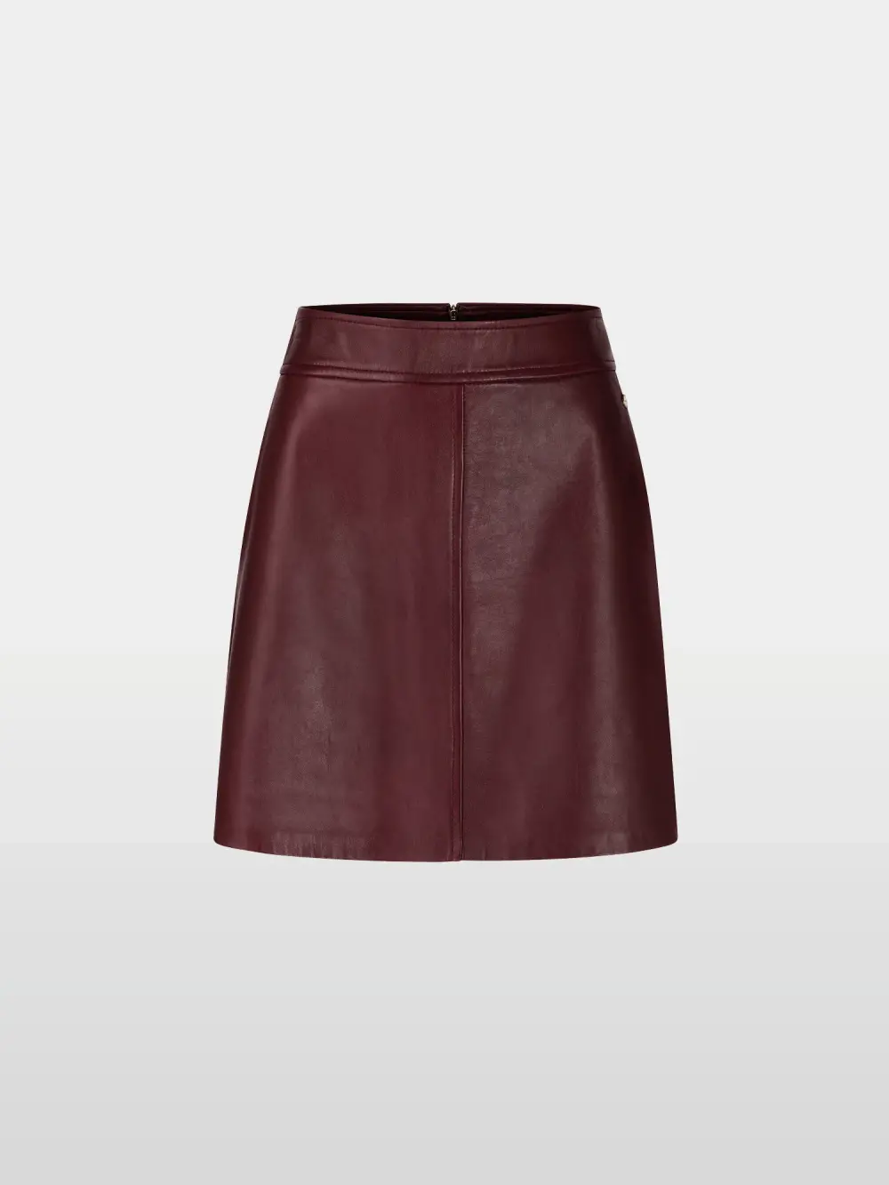 Mini-jupe en cuir