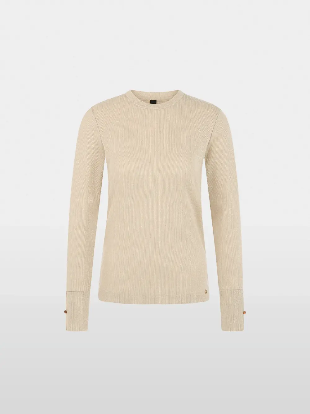 T-shirt à manches longues en lurex