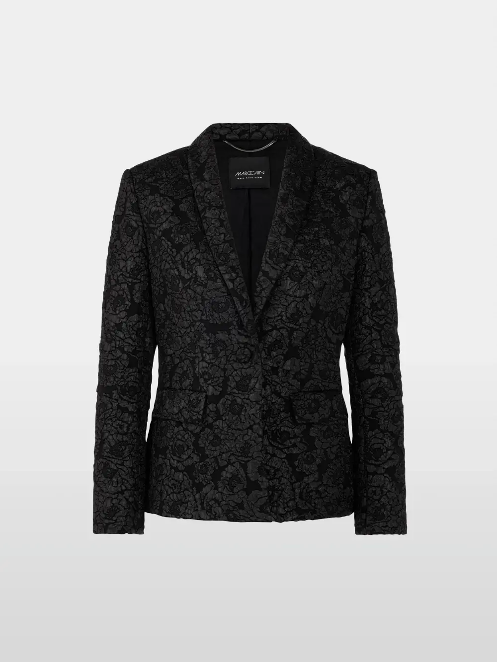 Blazer met bloemenmotief