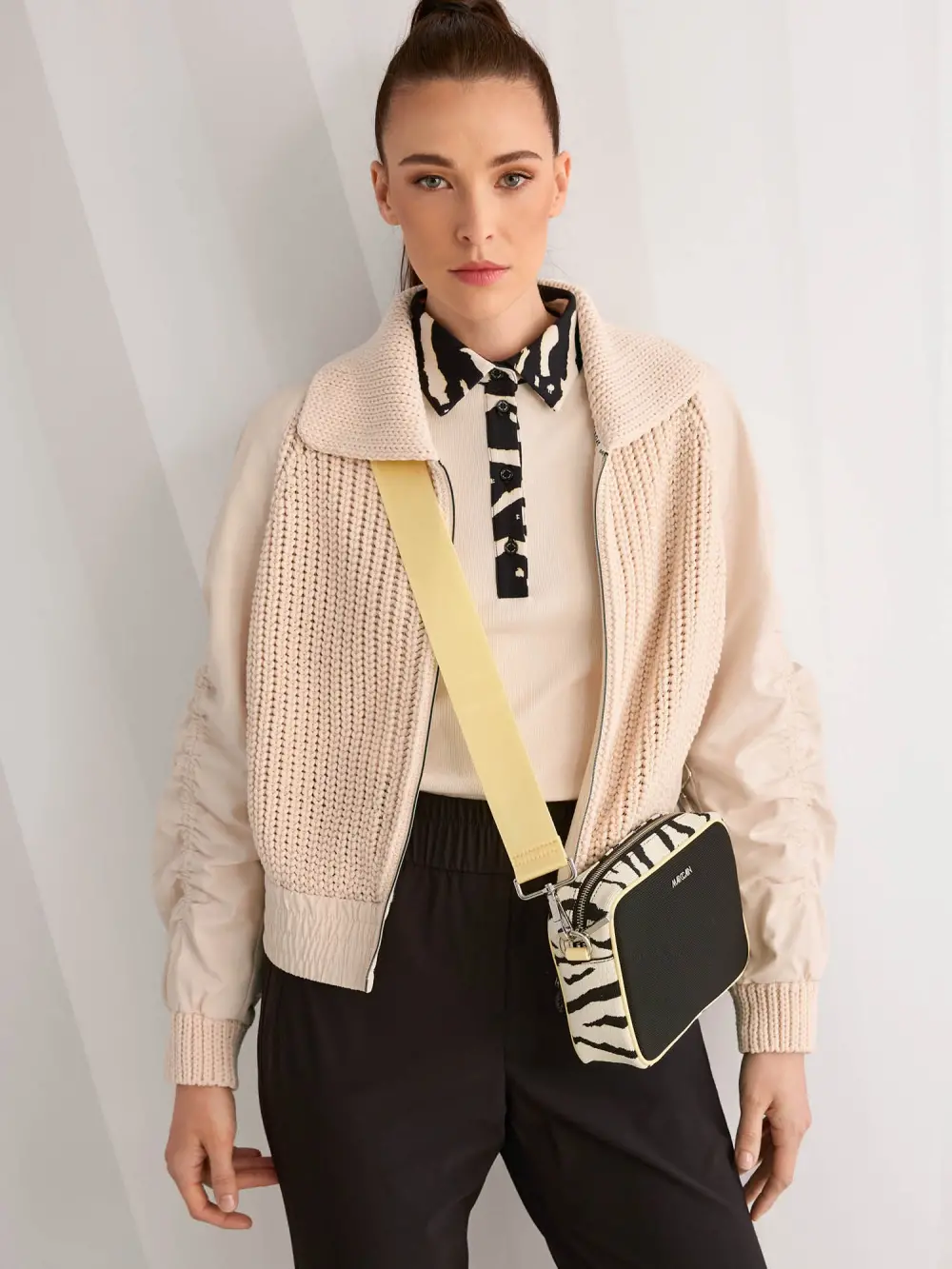 T-shirt à manches longues avec détails animaliers