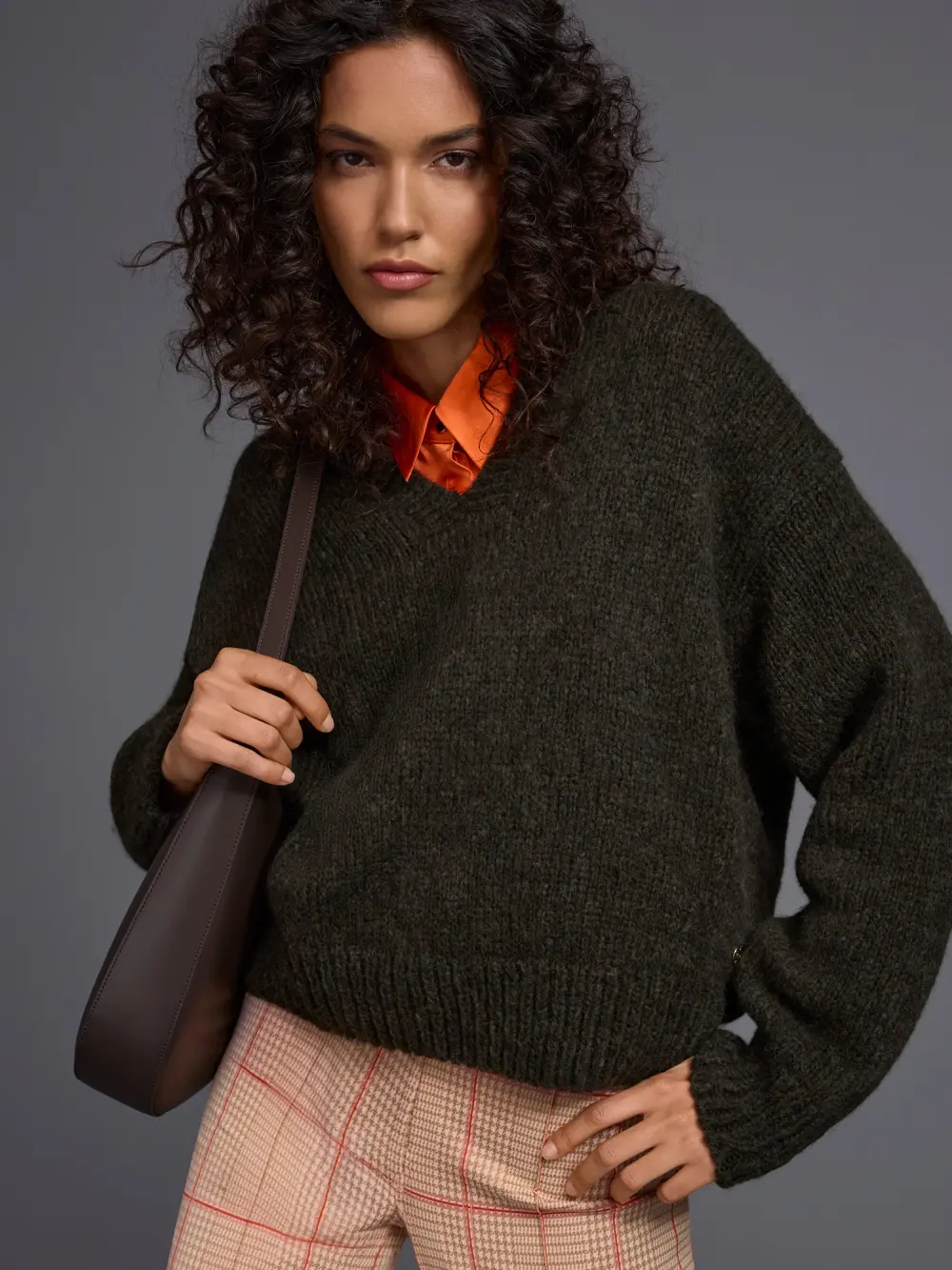 ‘Knitted in Germany’ chunky knit jumper
