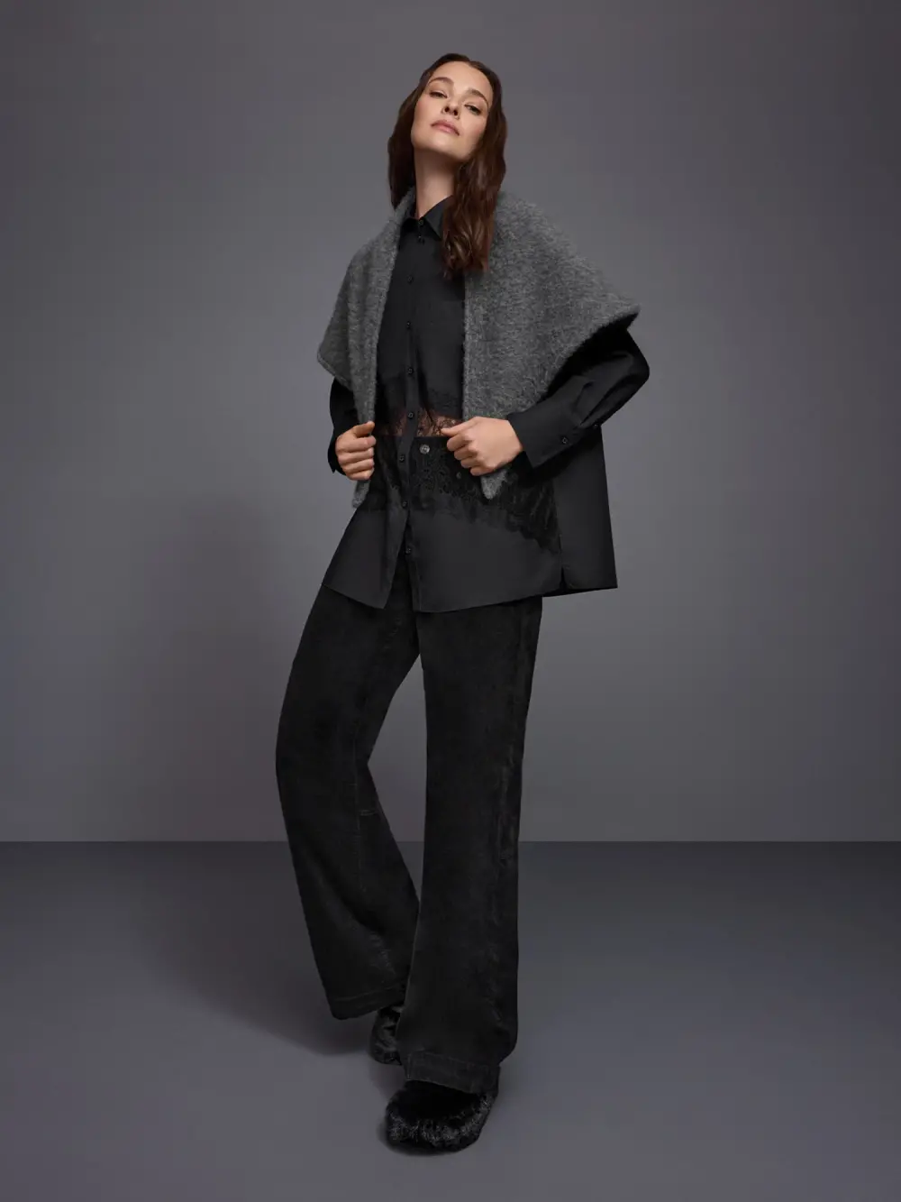 WARRI wide-fit trousers