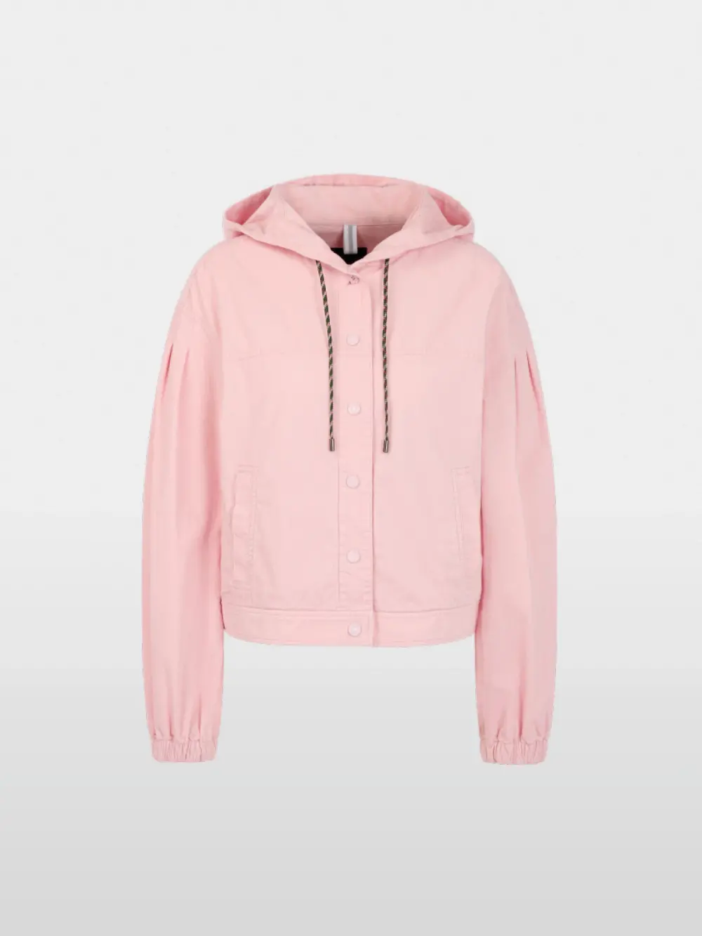 Veste en velours côtelé à capuche