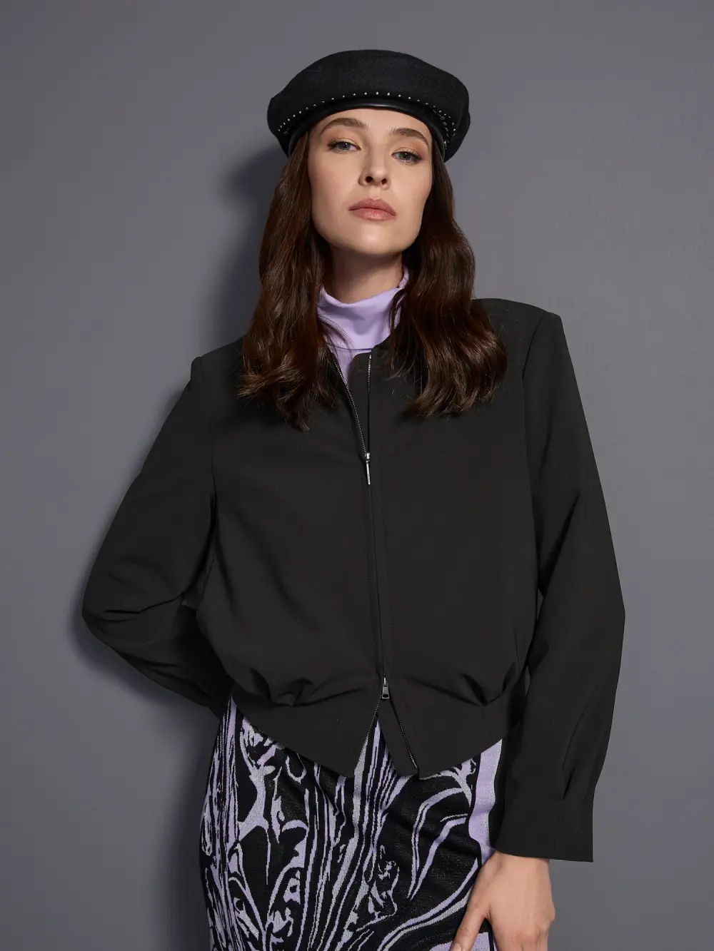 Blouson à col