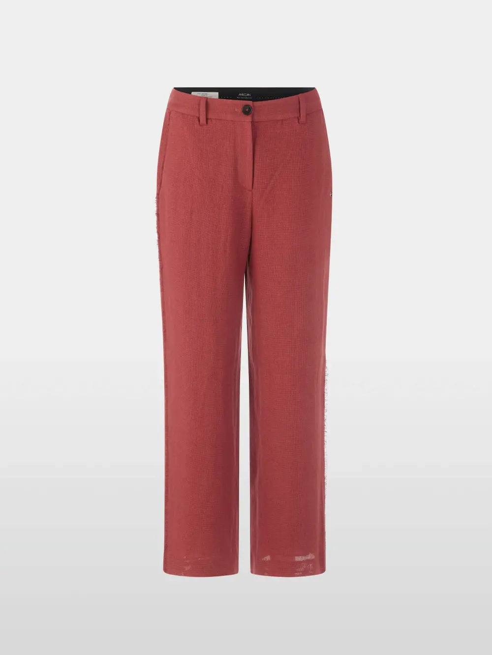 WUKARI linen-viscose blend trousers