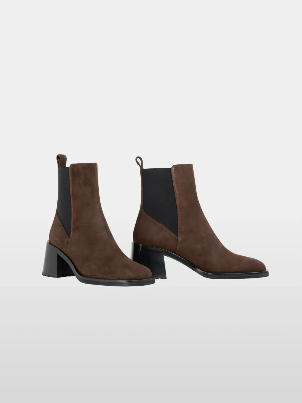 Bottines féminines en cuir