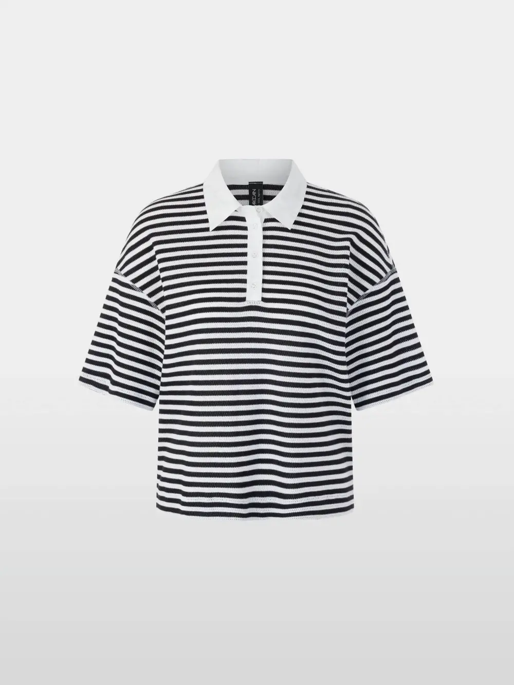 Striped polo shirt