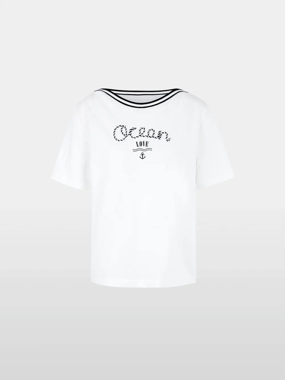 T-shirt with maritime print