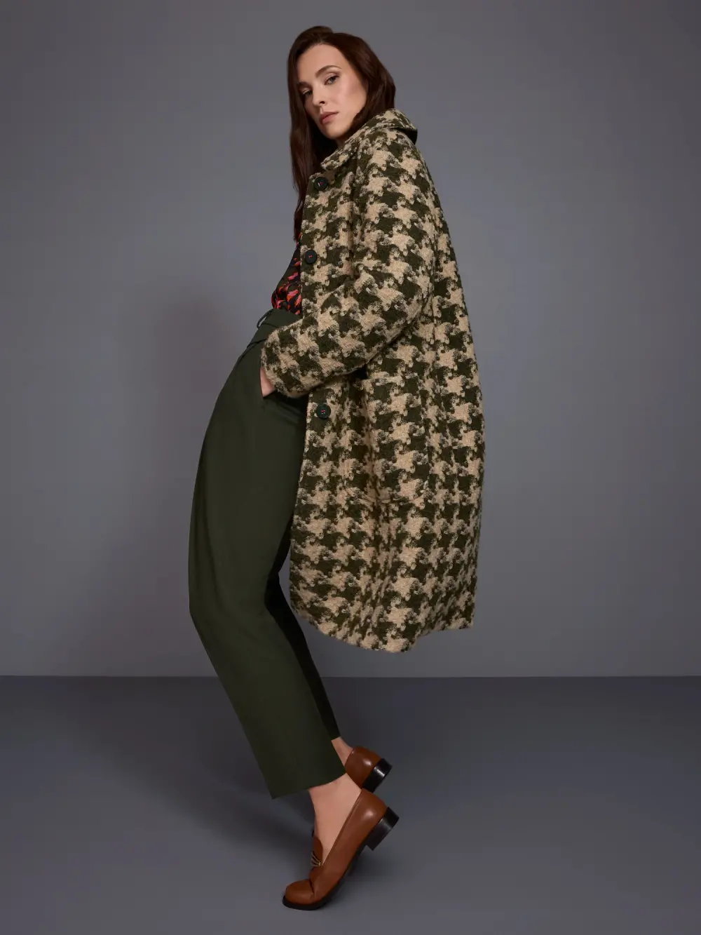FAQUS trousers with crease
